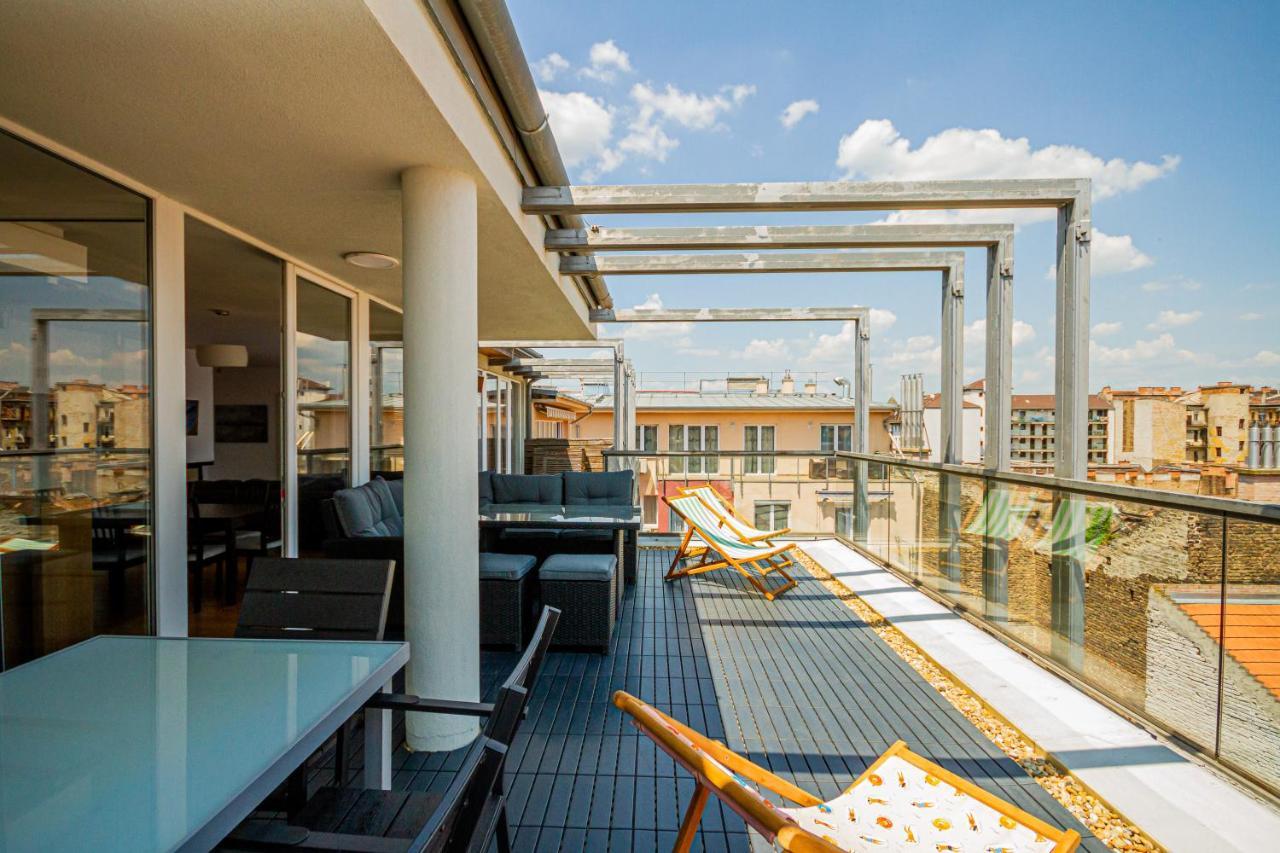 Luxury Apartment With Balcony In Downtown Budapest Kültér fotó